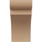 Ekena Millwork 4"W x 4"D x 8"H Wide Yorktown Rough Cedar Woodgrain TimberThane Corbel, Primed Tan CORUR04X04X08YORRCPR - alternate 2